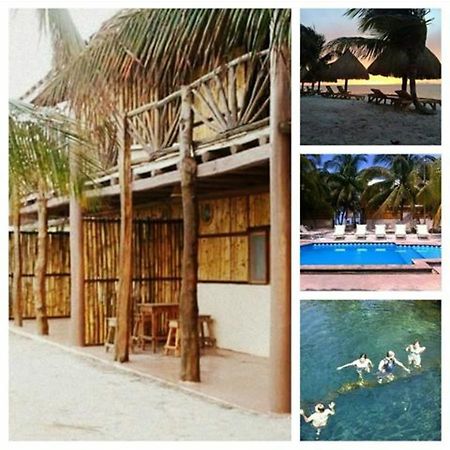 Cabanas Perla Escondida Hotel Dzilam de Bravo Ngoại thất bức ảnh